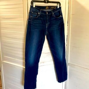 Size 27 7 for all mankind skinny boyfriend jeans